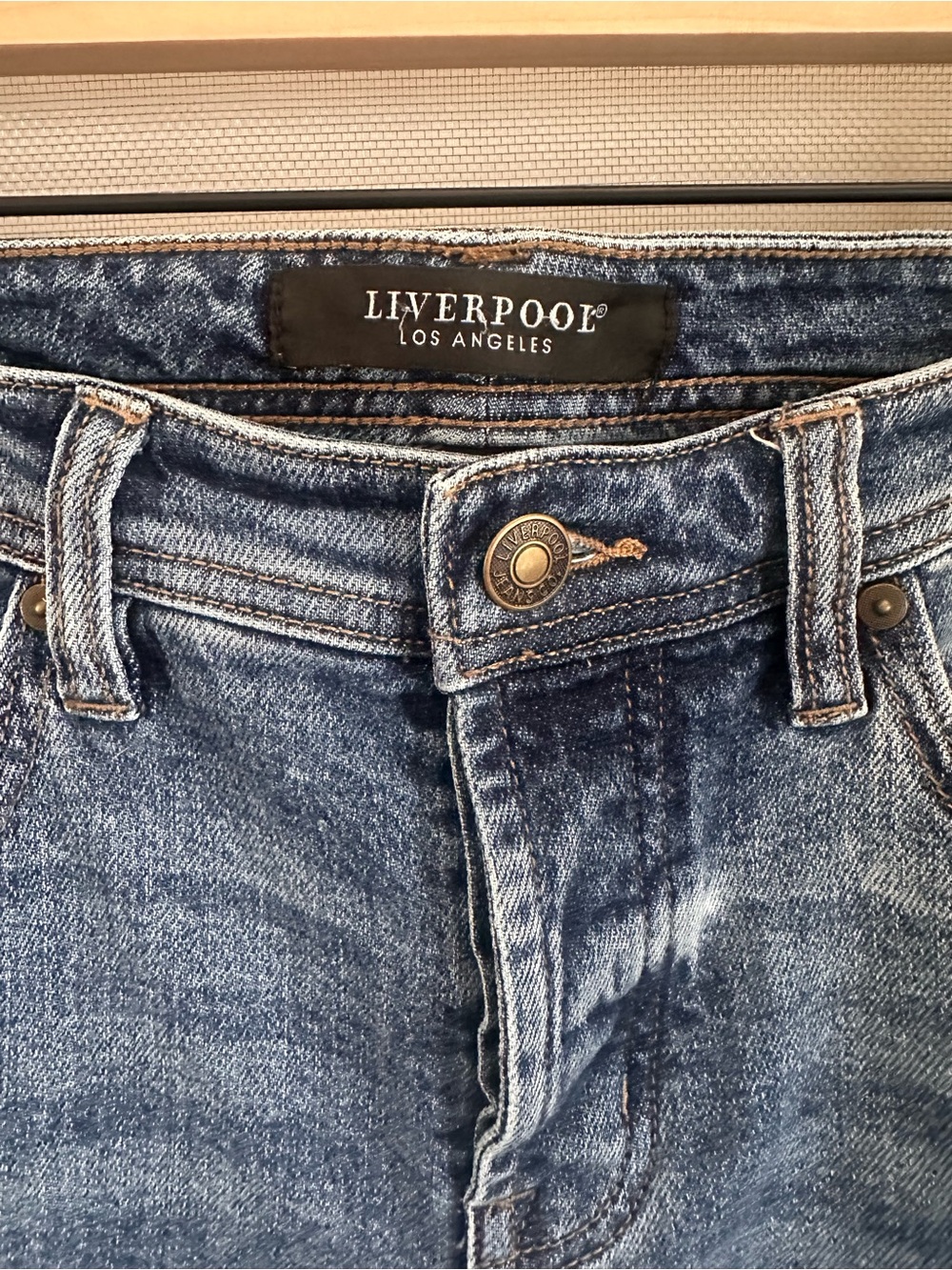 Liverpool Faded Wash The Keeper Boyfriend Jeans - Picture 2 of 10